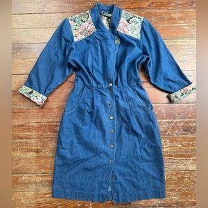 Vintage Denim Dress